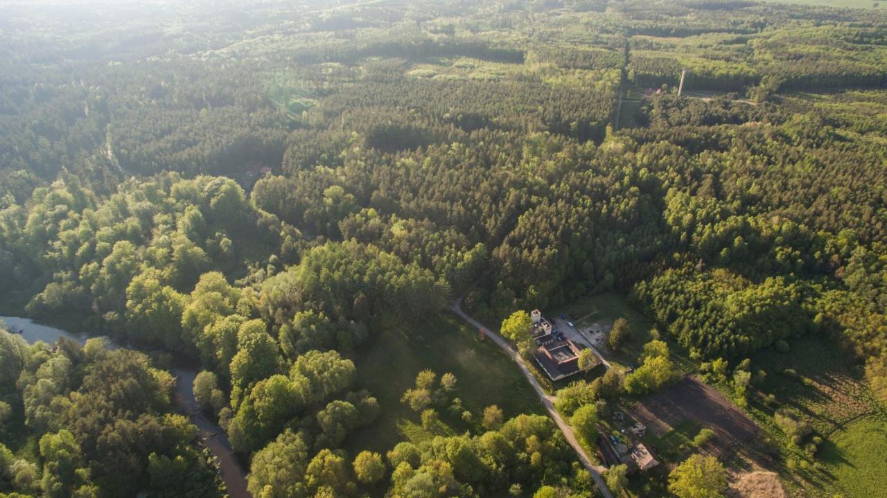 Twierdza Dwie Wieze Chudaczewko Bagian luar foto